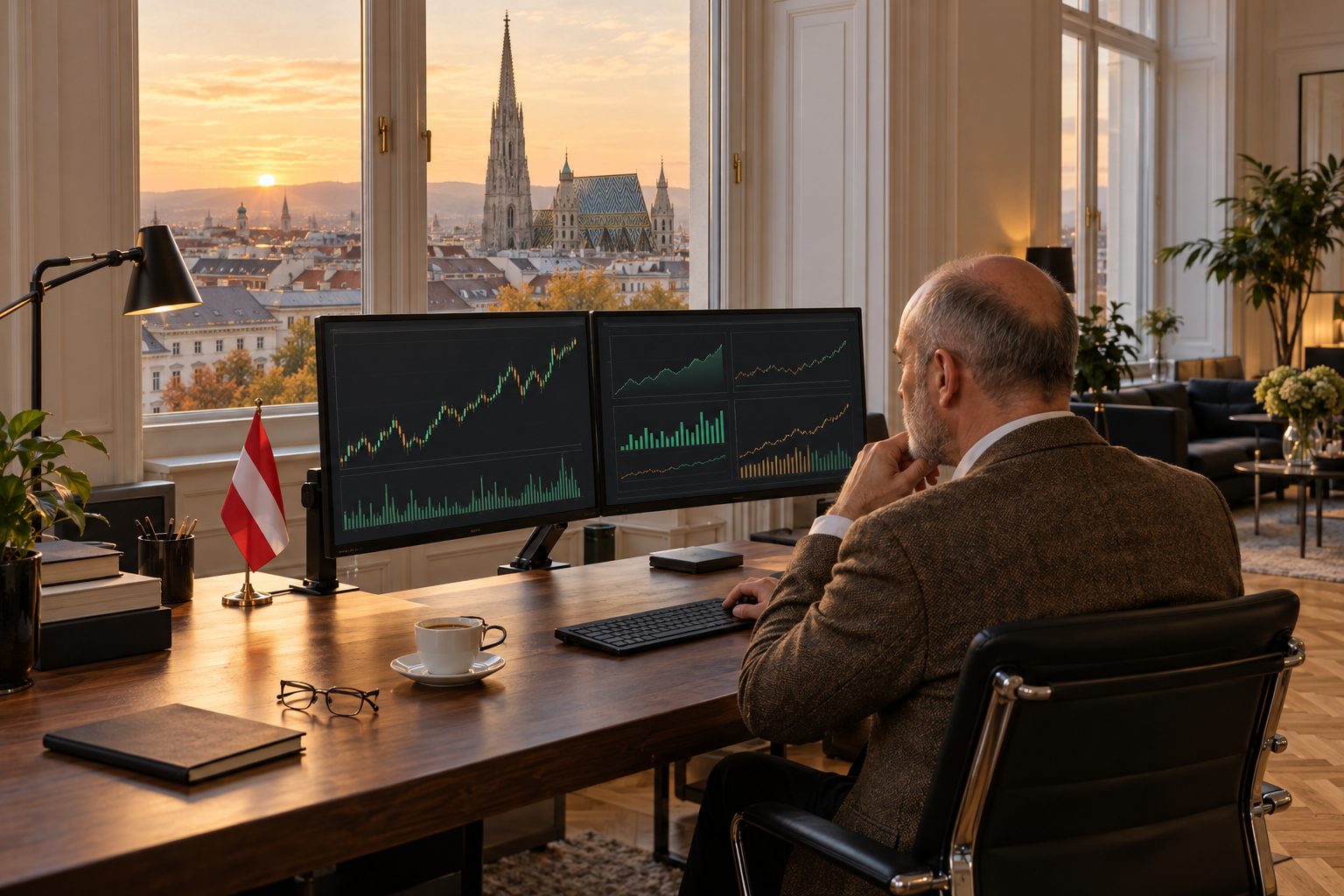 Der Testaufbau in der Redaktion